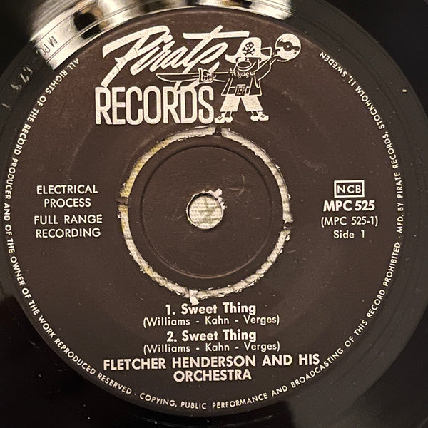 Fletcher Henderson And His Orchestra : Volume 3 (7", EP)