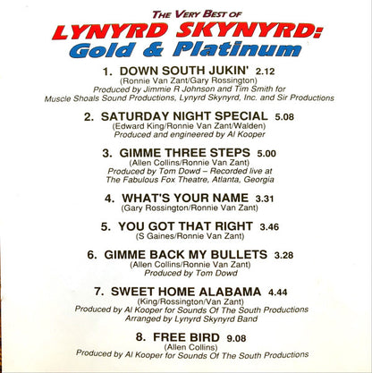 Lynyrd Skynyrd : Gold & Platinum (CD, Comp, RE)