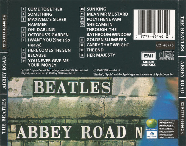 The Beatles : Abbey Road (CD, Album, RE, RM)