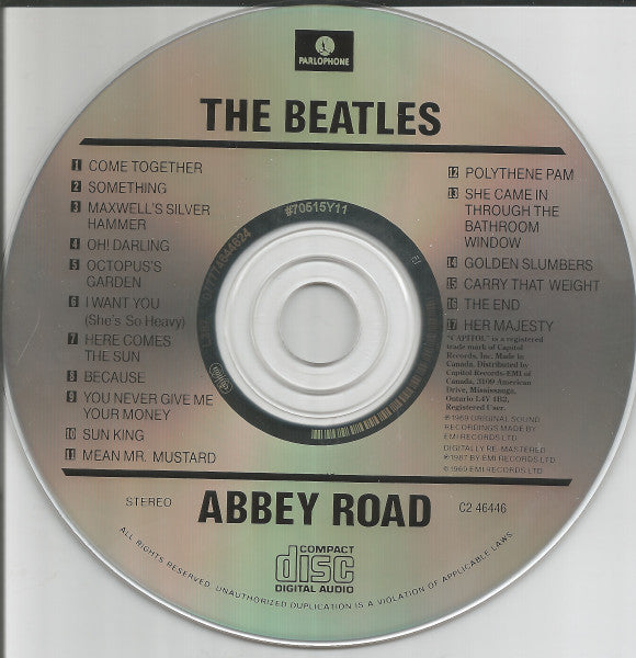 The Beatles : Abbey Road (CD, Album, RE, RM)