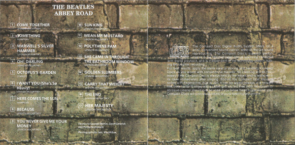 The Beatles : Abbey Road (CD, Album, RE, RM)