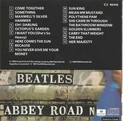 The Beatles : Abbey Road (CD, Album, RE, RM)