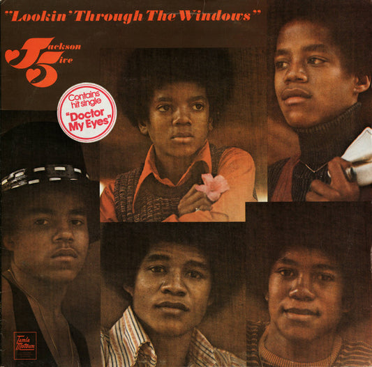 The Jackson 5 : Lookin' Through The Windows (LP, Album)