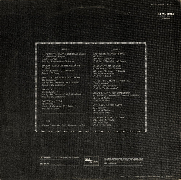 The Jackson 5 : Lookin' Through The Windows (LP, Album)