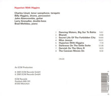 Charles Lloyd : Hyperion With Higgins (CD, Album)