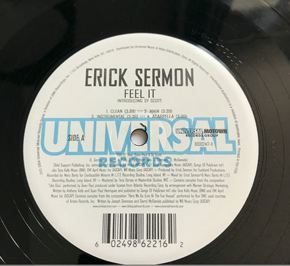 Erick Sermon : Feel It / Relentless (12")