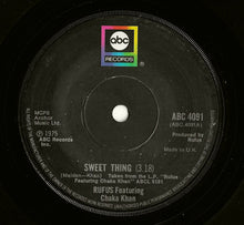 Rufus & Chaka Khan : Sweet Thing (7", Single)