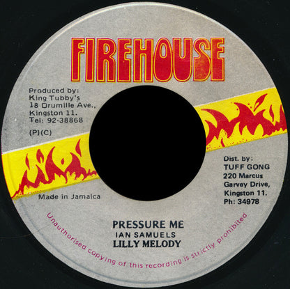 Lilly Melody : Pressure Me (7", Single)