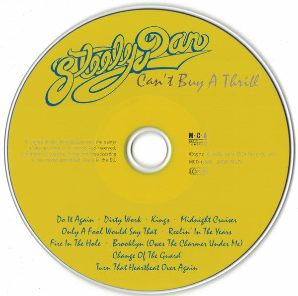 Steely Dan : Can't Buy A Thrill (CD, Album, RE, RM, Opt)