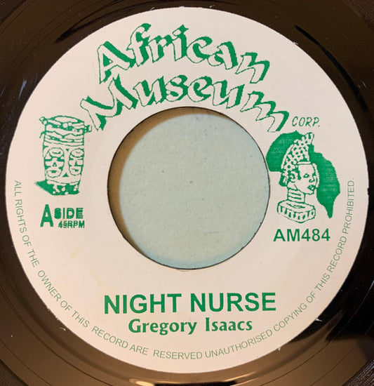 Gregory Isaacs : Night Nurse (7", Single, RE, Tea)