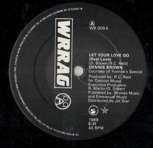Dennis Brown : Let Your Love Go (Real Love) (12")