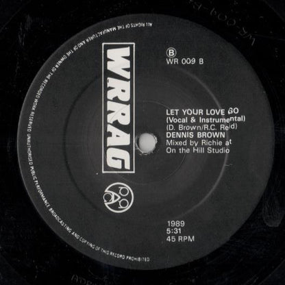 Dennis Brown : Let Your Love Go (Real Love) (12")
