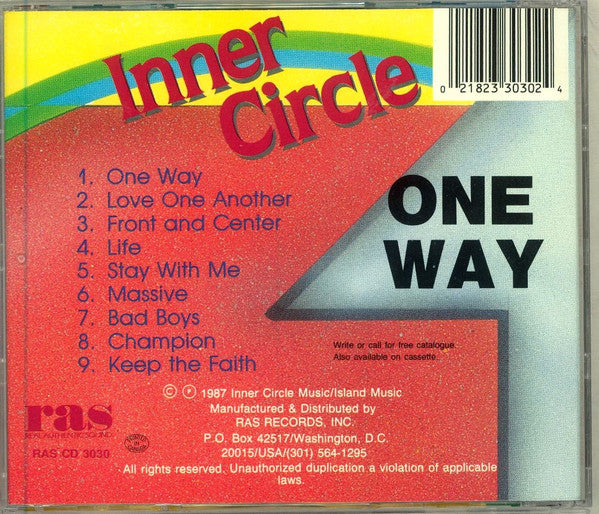 Inner Circle : One Way (CD, Album)