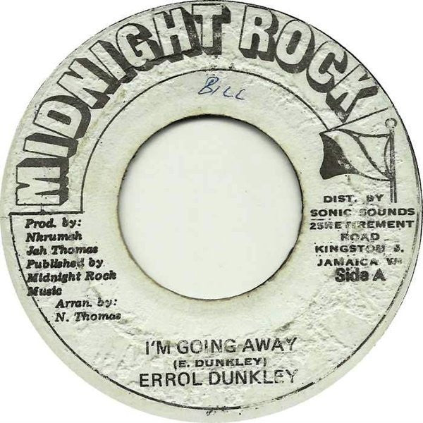 Errol Dunkley : I'm Going Away / Going Away Dub (7")