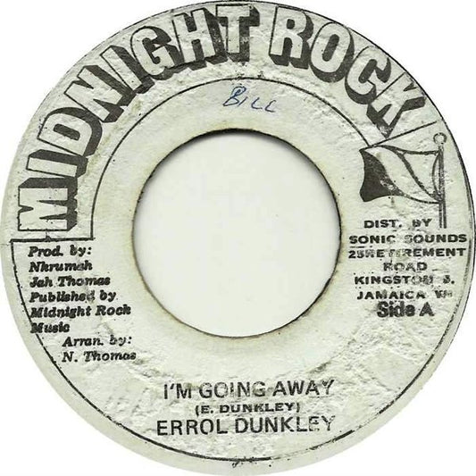 Errol Dunkley : I'm Going Away / Going Away Dub (7")