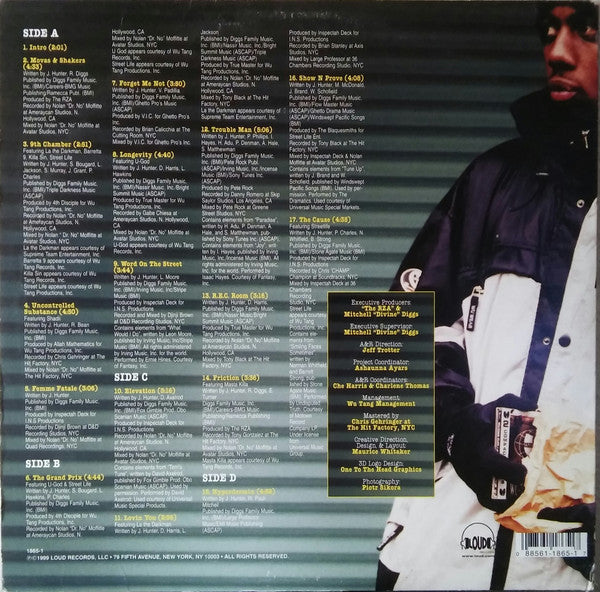 Inspectah Deck : Uncontrolled Substance (2xLP, Album)