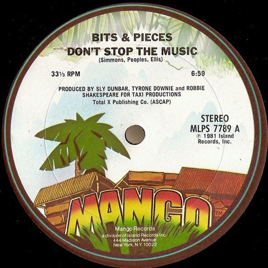 Bits & Pieces : Don't Stop The Music (12", Pit)