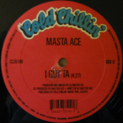 Masta Ace : Music Man / I Got Ta (12", Ltd)