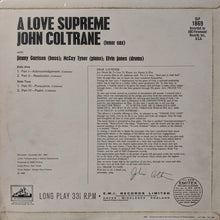 John Coltrane : A Love Supreme (LP, Album, Mono)