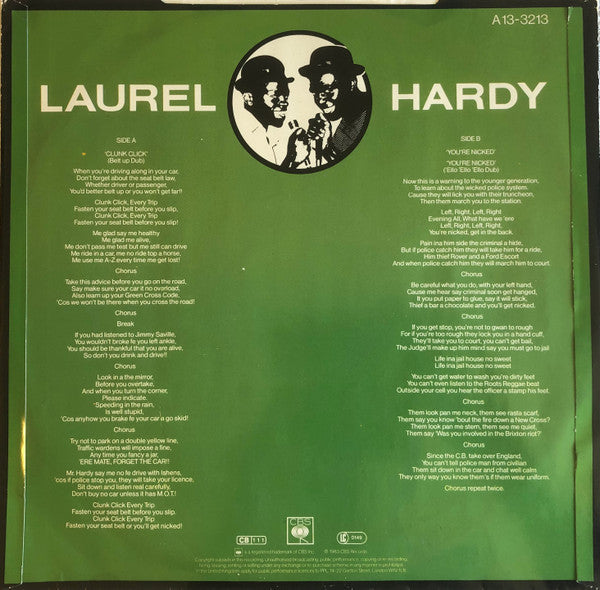 Laurel & Hardy (2) : Clunk Click (12", Single)