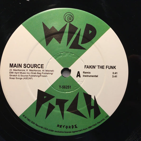 Main Source : Fakin' The Funk (12", RE)