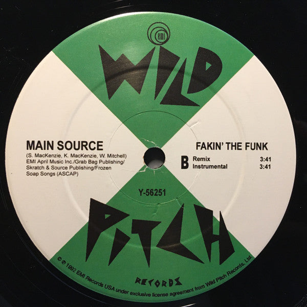 Main Source : Fakin' The Funk (12", RE)