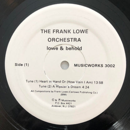The Frank Lowe Orchestra : Lowe And Behold (LP, Album)