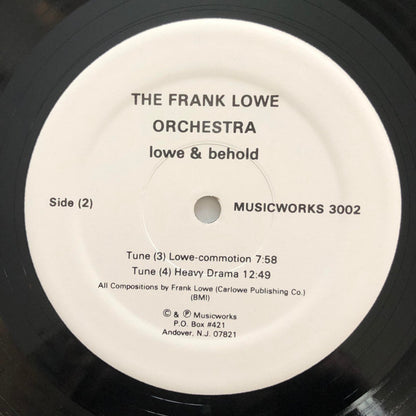 The Frank Lowe Orchestra : Lowe And Behold (LP, Album)