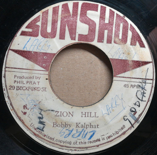 Bobby Kalphat : Zion Hill (7", Single)