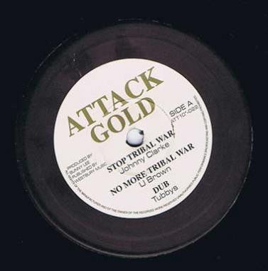 Johnny Clarke / Barry Brown : Stop Tribal War / Jah Lead Us (10")