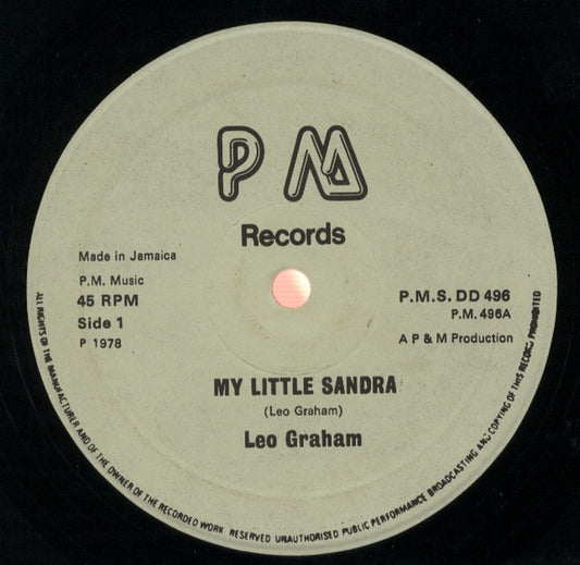Leo Graham (2) : My Little Sandra (12")