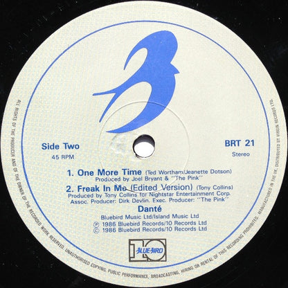 Danté (3) : Freak In Me (12")