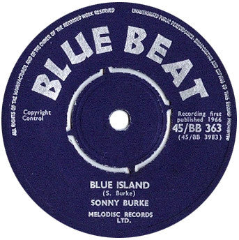 Sonny Burke (3) : Blue Island / You Came And Left (7")