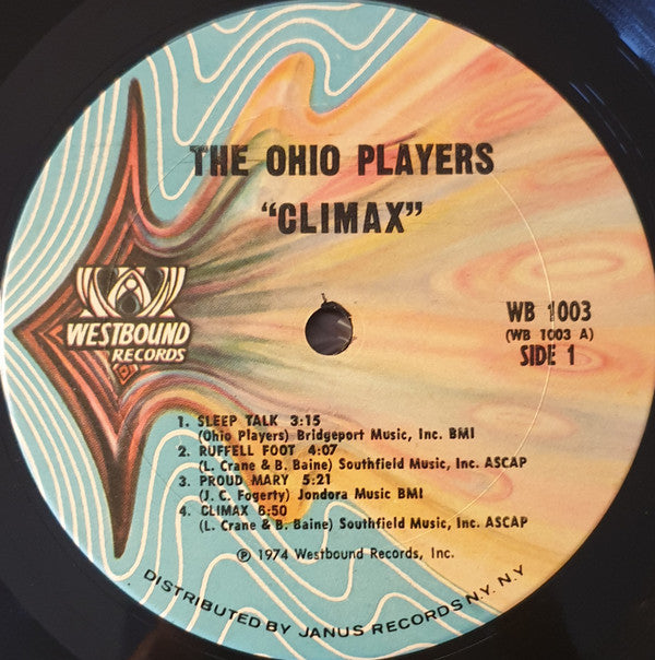 Ohio Players : Climax (LP, Album, Gat)