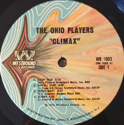 Ohio Players : Climax (LP, Album, Gat)