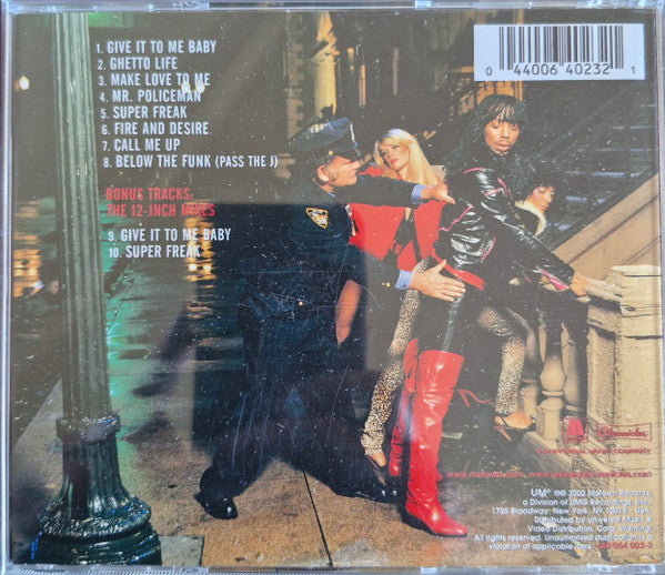 Rick James : Street Songs (CD, Album, RE, RM)