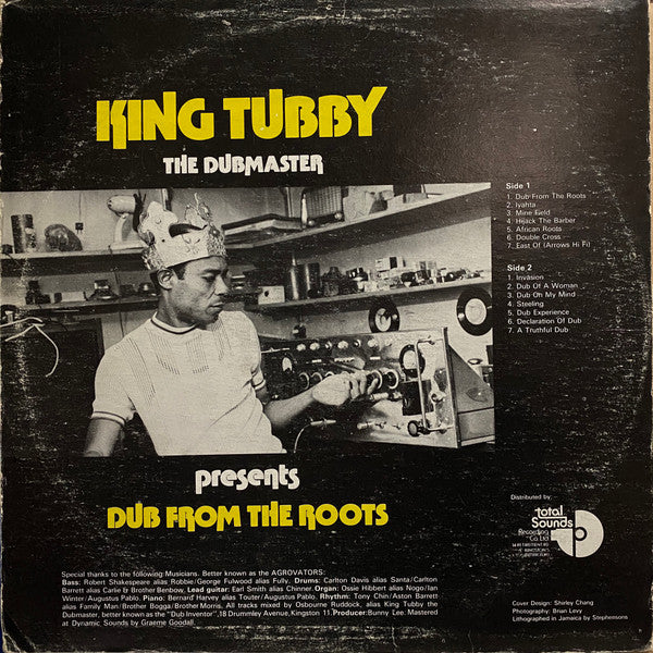 King Tubby : Dub From The Roots (LP, Album)