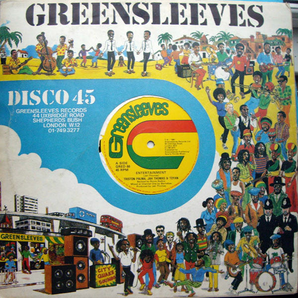Tristan Palmer, Jah Thomas, Toyan & Little John : Entertainment / Jah Guide I (12")