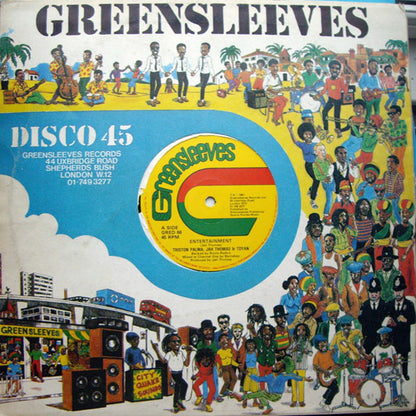 Tristan Palmer, Jah Thomas, Toyan & Little John : Entertainment / Jah Guide I (12")