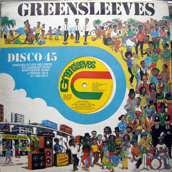 Tristan Palmer, Jah Thomas, Toyan & Little John : Entertainment / Jah Guide I (12")