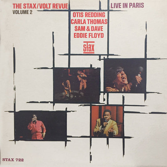 Various : The Stax / Volt Revue Volume 2  Live In Paris (LP, Album, Mono, lar)