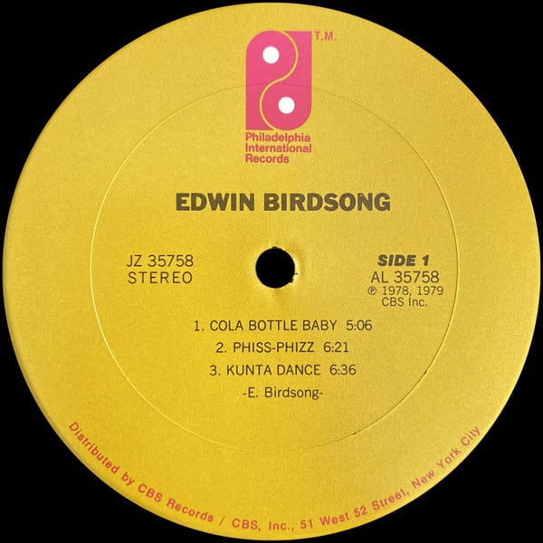 Edwin Birdsong : Edwin Birdsong (LP, Album)