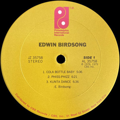 Edwin Birdsong : Edwin Birdsong (LP, Album)