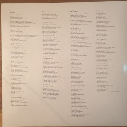 Peter Gabriel : So (LP, Album, Cop)