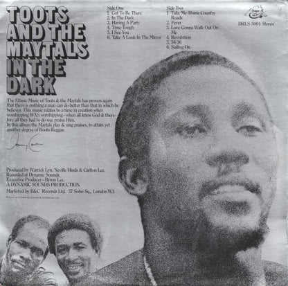Toots & The Maytals : In The Dark (LP, Album, Gar)