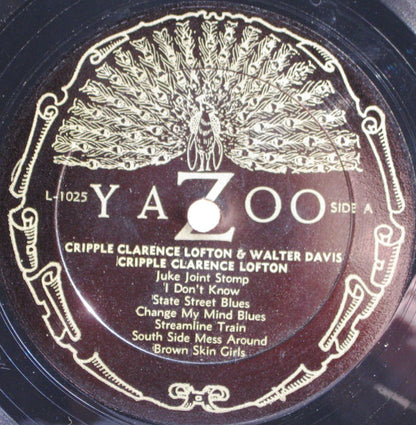 Cripple Clarence Lofton & Walter Davis : Cripple Clarence Lofton & Walter Davis (LP, Comp, Mono)