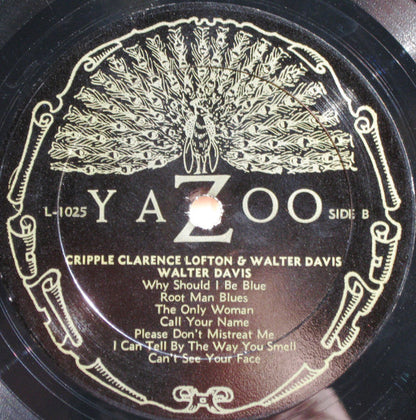 Cripple Clarence Lofton & Walter Davis : Cripple Clarence Lofton & Walter Davis (LP, Comp, Mono)