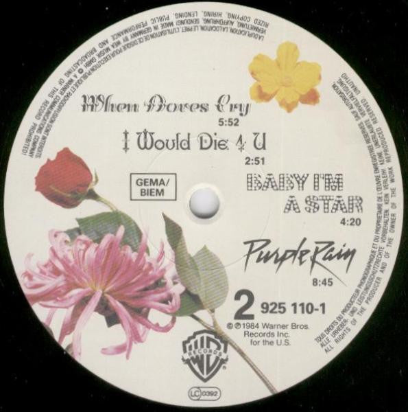 Prince And The Revolution : Purple Rain (LP, Album)