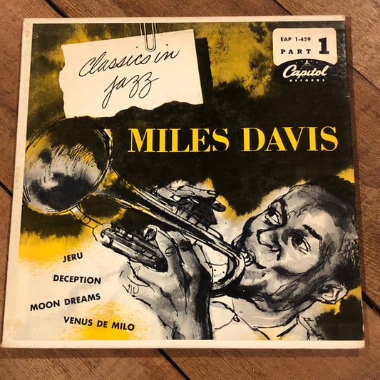 Miles Davis : Classics In Jazz Part 1 (7", EP, Scr)