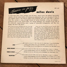 Miles Davis : Classics In Jazz Part 1 (7", EP, Scr)